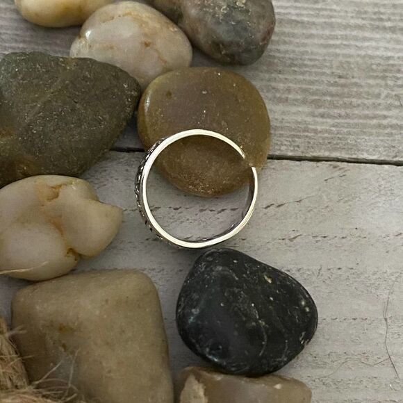 Sterling Silver Elephant Band Toe Ring - Picture 3 of 3